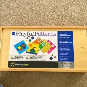 Brand new-Discovery Toys Playful Patterns #2131
Heirloom Edition. 
For ages 4+